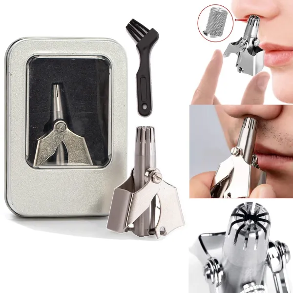 Mini Stainless Steel Nose Trimmer Hair Remover 